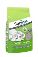 Наполнитель SANICAT Compact Forest комкующийся
