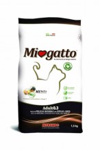 Сухой корм Miogatto Adult (с телятиной и ячменем) для кошек