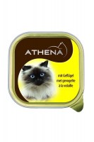 Athena Паштет для кошек с курицей, 100 г.