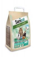 Наполнитель SANICAT CLEAN & GREEN CELLULOSE впитывающий