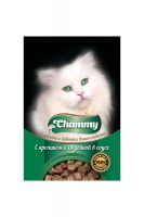 Пресервы для кошек Chammy, с кроликом и индейкой в соусе, 85 г