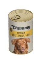 Консервы для собак Chammy с курицей в соусе, 415 г.