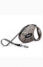 Рулетка-поводок Flexi Fashion М, лента 5м 25кг