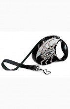 Рулетка-поводок Flexi Glam S, Spider cristal (Паук), лента 3м 12кг