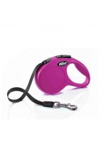 Рулетка-поводок Flexi New Classic XS, лента, 3м 12кг