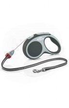 Рулетка-поводок Flexi Vario S, трос, 5м 12кг