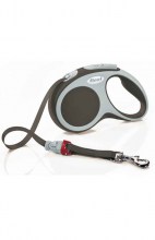 Рулетка-поводок Flexi Vario S, лента, 5м 15кг