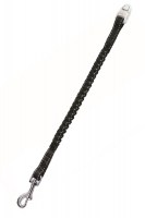 Поводок для мягкой остановки собаки Vario Soft Stop Belt L черный, 31 см.