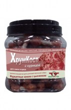 Лакомство GreenQZin Миники Хрумкость 2 (Фуршетные канапе с цыпленком), 350 гр