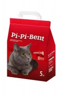 Pi-Pi-Bent Классик комкующийся наполнитель, 5 кг.