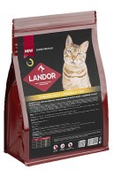 Landor Cat Sterilised Adult (индейка и утка)