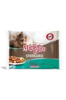 Кусочки в желе Miglior Gatto Sterilized Multi Pack, 85 г.