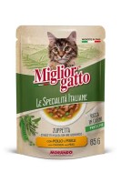 Суп Miglior Gatto Le Specialità Italiane (Курица, горох), 85 г.