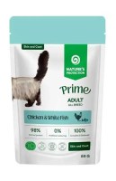 Nature's Protection Prime Skin and Coat (Курица, белая рыба в соусе), 85 г.