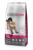 Nutrilove Dry FM Cat Adult chicken с курицей