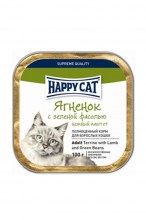 Паштет Happy Cat Adult (Ягненок, фасоль)