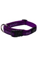 Ошейник Rogz Armed Response Halsband Purple Chrome