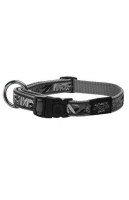Ошейник Rogz Armed Response Halsband Silver Gecko