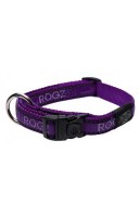 Ошейник Rogz Special Agent Purple Chrome