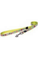 Удлиненный поводок Rogz Lapz Trendy Lijn Lang Multi Bones, 1,8 м