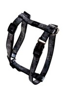  Шлейка Rogz Lapz Trendy Tuigje Black Bones