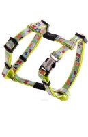  Шлейка Rogz Lapz Trendy Tuigje Multi Bones