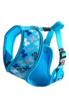 Шлейка-манишка Rogz Lapz Trendy Wrapz Blue Bones