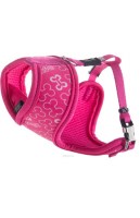 Шлейка-манишка Rogz Lapz Trendy Wrapz Pink Bones