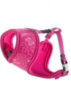 Шлейка-манишка Rogz Lapz Trendy Wrapz Pink Bones