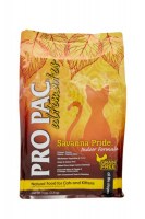 Pro pac ultimates cat savanna pride chicken & peas корм для котов и кошек с курицей