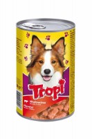 «Tropi» Duo для собак в соусе с говядиной и овощами, 415 г.