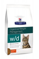 Hills Prescription Diet w/d Digestive/Weight Management с курицей