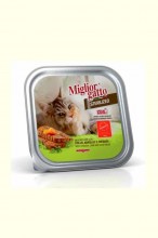 Паштет Miglior Gatto Steril (курица и ягненок), 100 г.