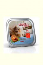 Паштет Miglior Gatto Steril (рыба и креветки), 100 г.