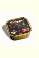 Паштет MioGatto Steril беззерновой (с говядиной и овощами),100 г.