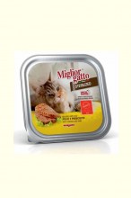 Паштет Miglior Gatto Steril (курица и ветчина), 100 г.