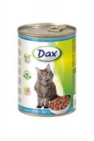 Консервы Dax кусочки с рыбой, 415 г