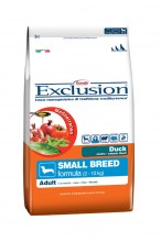 Exclusion Adult Duck Small Breed-Dry с уткой