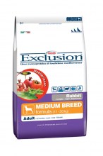 Exclusion Adult Rabbit Medium Breed-Dry с кроликом