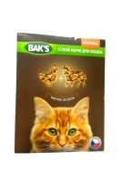 Сухой корм для кошек BAKS мясное ассорти