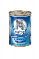 Консервы PreVital Premium line с лососем и форелью в соусе, 415 г