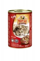 Консервы Propesko Chunks Cat Pouch с говядиной и печенью в желе