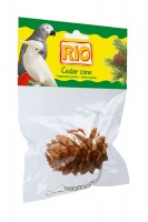 RIO. Игрушка-лакомство Кедровая шишка на цепочке