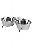 Подставка с мисками Анкур Экспортс, 2х0,75 л