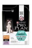 Pro Plan Medium&Large Adult Optidigest Grain Free (Индейка)