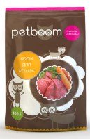 Petboom для кошек с мясом и овощами