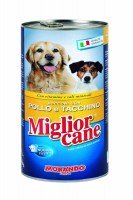 Консерва Miglior Classic Line Chicken and Turkey (Курица и Индейка), 1250 г