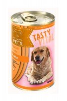 Паштет My happy Pets Premium для взрослых собак с курицей, 1240 г