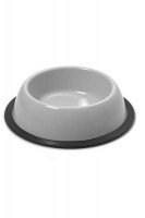 Georplast Миска круглая для животных Silver with anti-slide