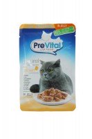 Консервы PreVital Naturel (Курица) в желе, 85 г